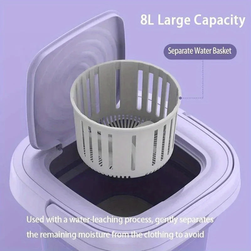 Portable Mini Washing Machine - Front Loading