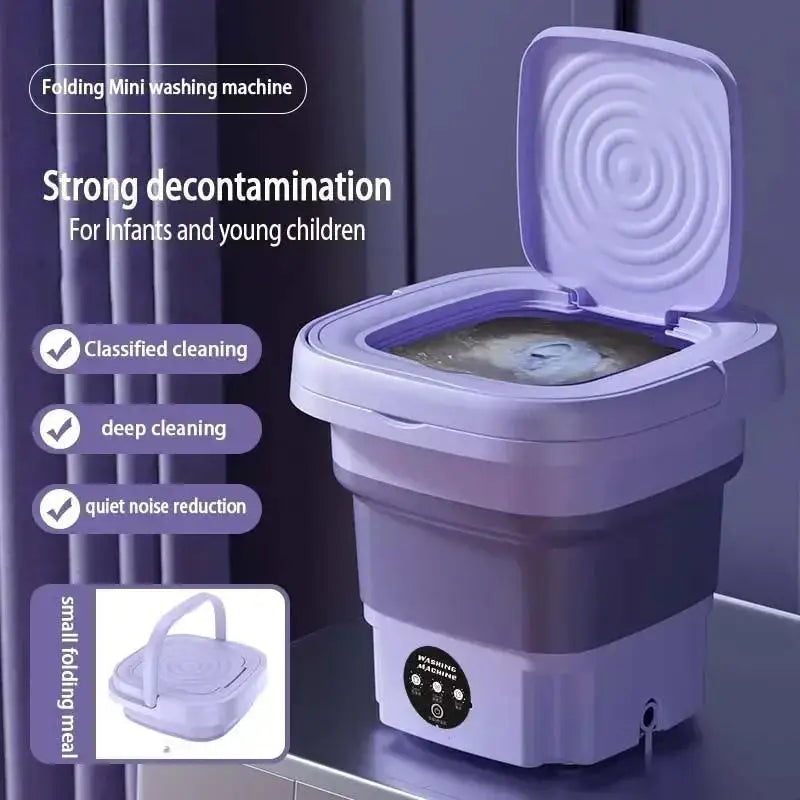 Portable Mini Washing Machine - Front Loading