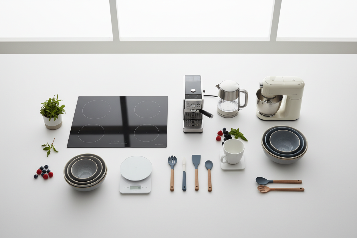 Image professionnelle de produits de cuisine